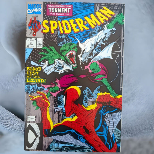 SPIDER-MAN #2 DIRECT EDITION 1990