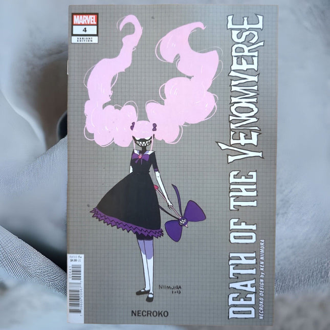 DEATH OF THE VENOMVERSE #4 - KEN NIIMURA - DESIGN VARIANT (2023)