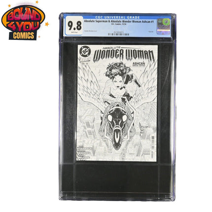 Absolute Superman & Absolute Wonder Woman Ashcan (2024) CGC 9.8