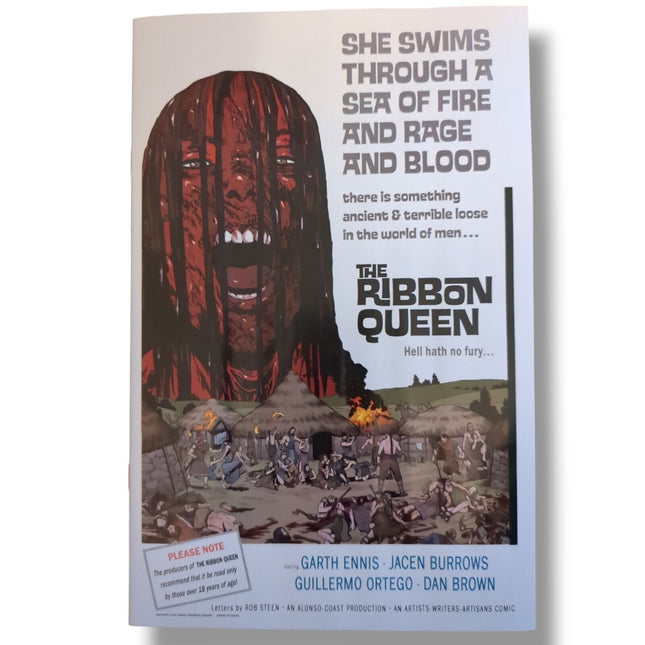 THE RIBBON QUEEN #5 - HORROR POSTER HOMAGE (2023)