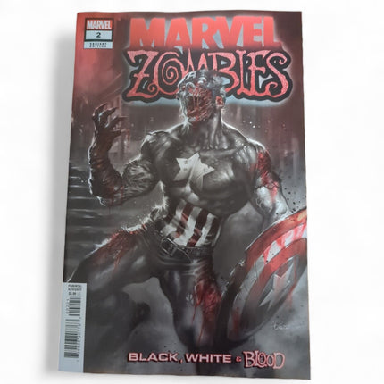 MARVEL ZOMBIES: BLACK, WHITE & BLOOD #1 - LUCIO PARRILLO VARIANT (2023)