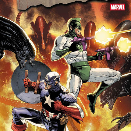 Alien Vs. Captain America #3 - Leinil Yu - Marvel Comics 2026