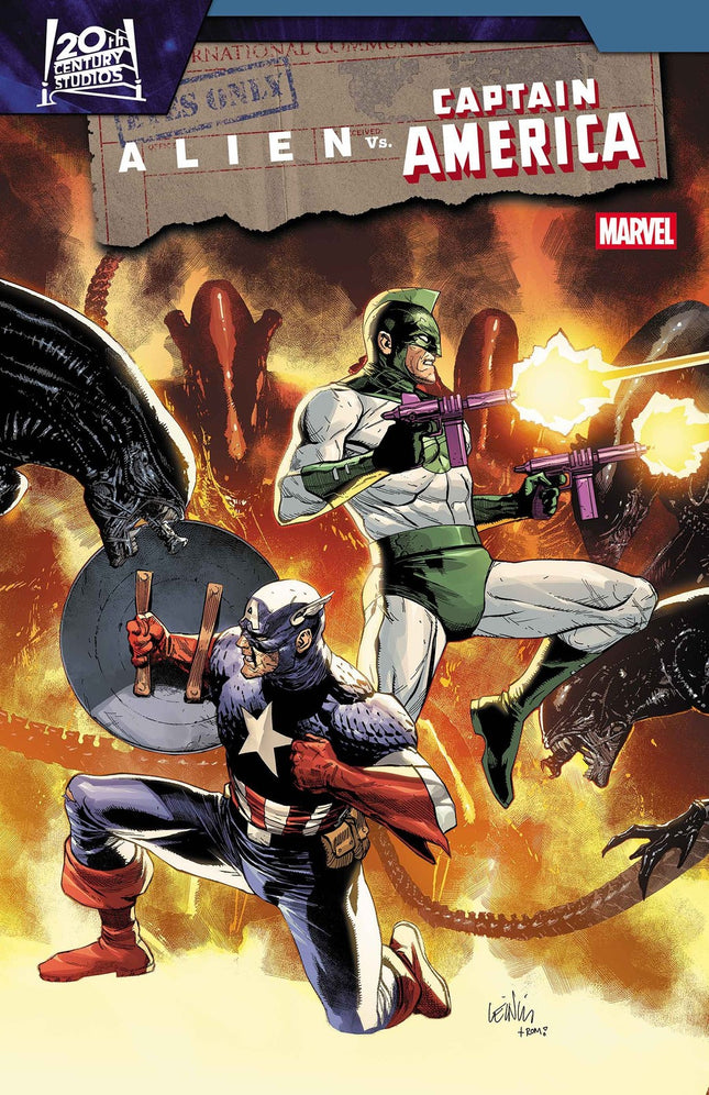 Alien Vs. Captain America #3 - Leinil Yu - Marvel Comics 2026