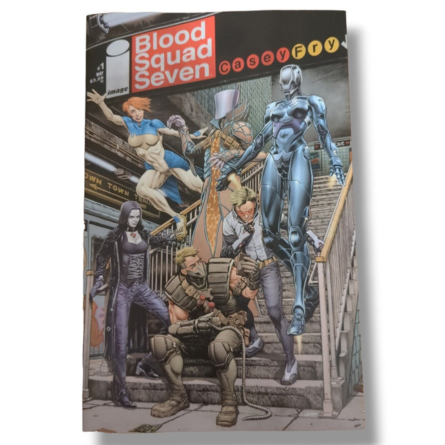 BLOOD SQUAD SEVEN #1 - CHRIS WESTON VARIANT (2024)