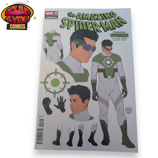 Amazing Spider-Man Annual #1 1:10 - R. B. Silva - Design Variant (2024)