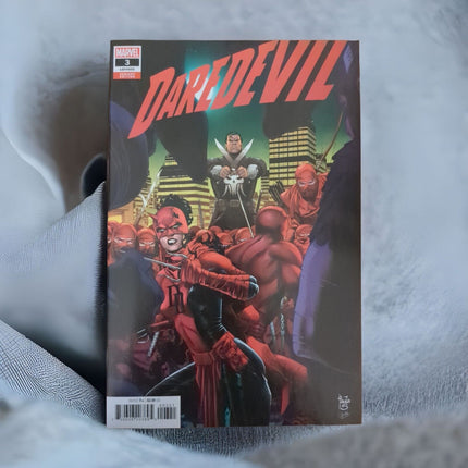 DAREDEVIL #3 PAULO SIQUEIRA - PROMO COVER VARIANT - MARVEL COMICS 2022