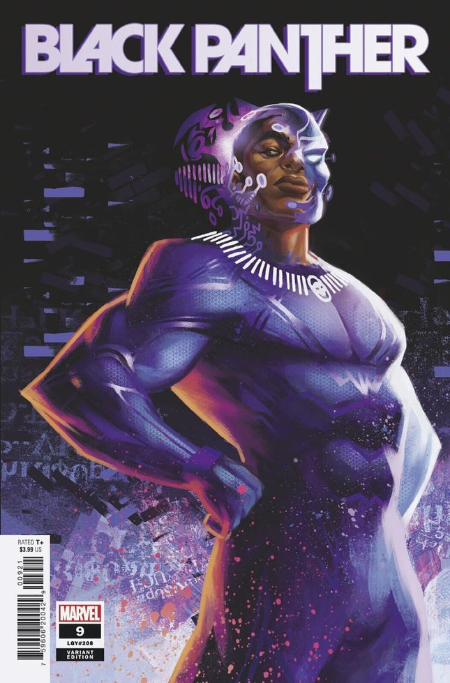 BLACK PANTHER #9 MANHANINI VARIANT *PRESALE* SHIPS 9/7/22