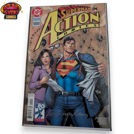 Action Comics #1000 - Dan Jurgens 1930s Variant - 8/50 Signed Kevin Nowlan W/COA