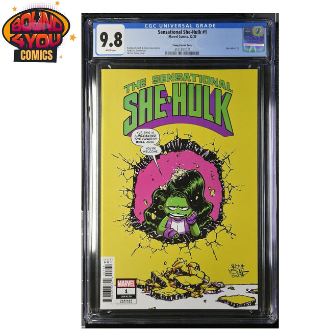 Sensational She Hulk #1 - Skottie Young Variant (2023) CGC 9.8