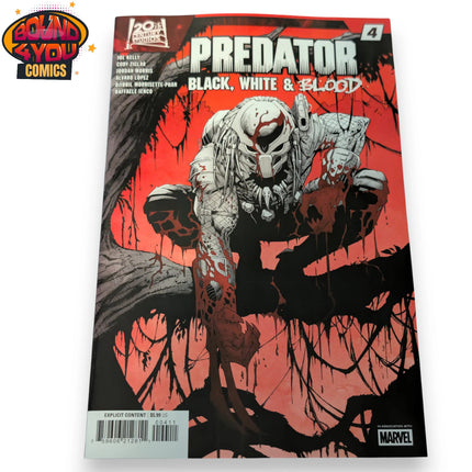 Predator: Black, White & Blood #4 - Netho Diaz - Regular (2025)