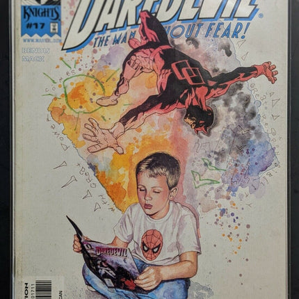 DAREDEVIL 17 DAVID MACK Bendis KNIGHTS 2001 1998