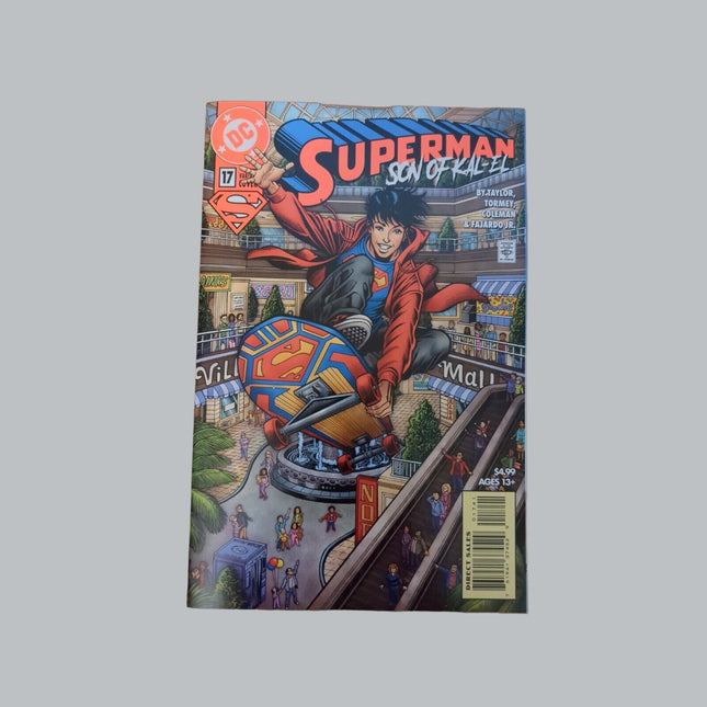 SUPERMAN SON OF KAL-EL #17 BUTLER 90'S COVER MONTH
