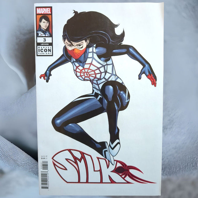 SILK #3 - JAVIER GARRON - MARVEL ICON VARIANT 2023