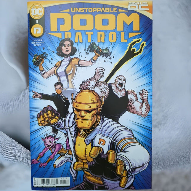 UNSTOPPABLE DOOM PATROL #1 (OF 6) CVR A - CHRIS BURNHAM - 2023
