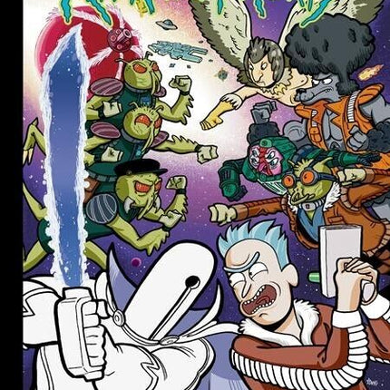 RICK AND MORTY DELUXE DOUBLE FEATURE HARDCOVER VOLUME 3