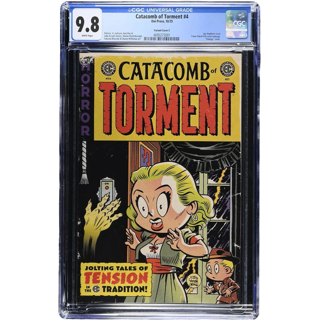 Catacomb Of Torment #4 - 1:10 Incentive | Jay Stephens Homage | CGC 9.8