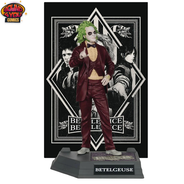 Mcfarlane Toys Movie Maniacs BeetleJuice 2 - Beetlejuice 6in Glow In The Dark
