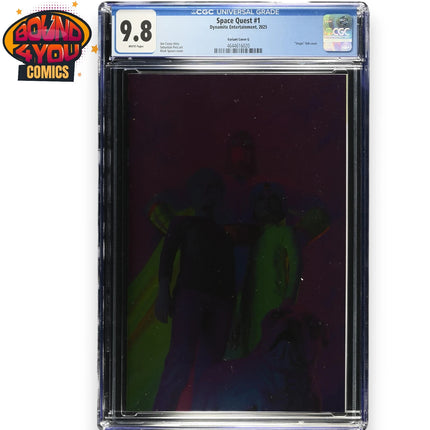 Space Ghost / Jonny Quest: Space Quest #1 - Mark Spears - Virgin - CGC 9.8