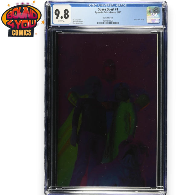 Space Ghost / Jonny Quest: Space Quest #1 - Mark Spears - Virgin - CGC 9.8