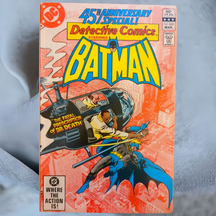 DETECTIVE COMICS #512 - DIRECT EDITION  (1981)