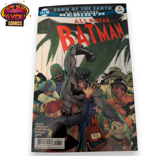All Star Batman #8 - Chris Burnham Cover Variant (2017)