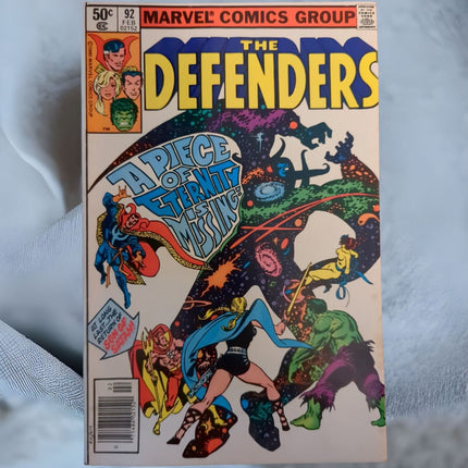 The Defenders #92 Newsstand Edition Marvel 1981