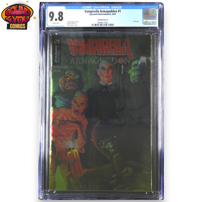 Vampirella Armageddon #1 - Mark Spears Foil Variant (2025) - CGC 9.8