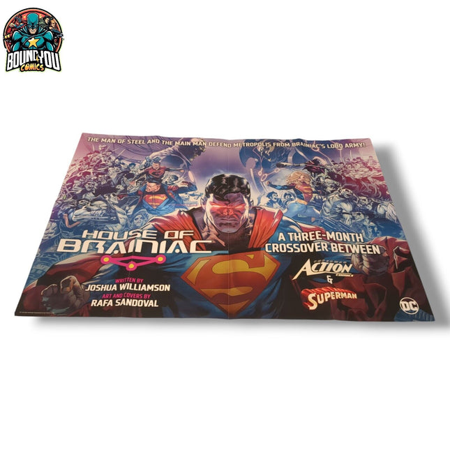 Superman House Of Braniac  24" x 36" Promo Retailer Poster
