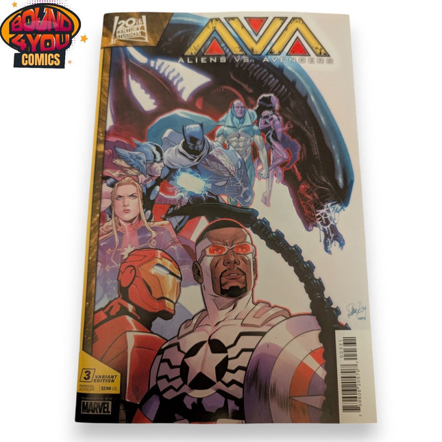 Aliens Vs. Avengers #3 - Elena Casagrande Variant (2025)