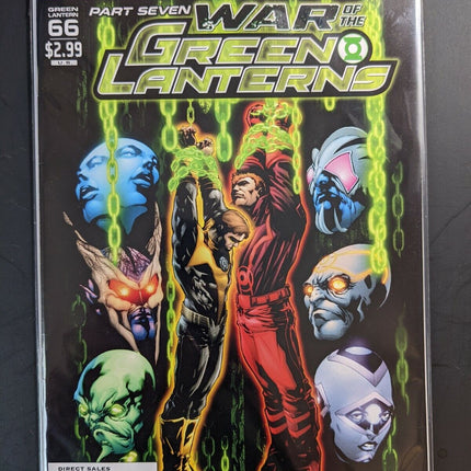 Green Lantern #66 DC Comics 2011 War of the Green Lanterns Pt.7