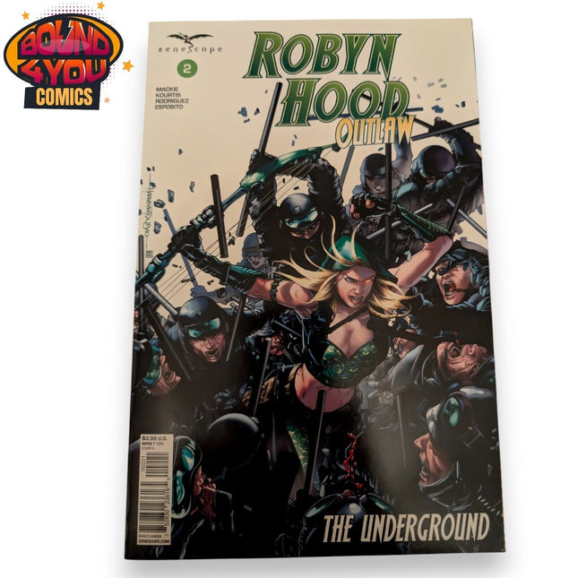 Robyn Hood: Outlaw #2 -  Cover B Tolibao (2019)