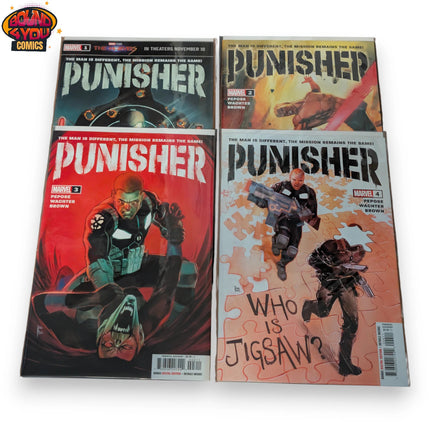 Punisher #1 - 4 - Complete Cover A Set (2024)