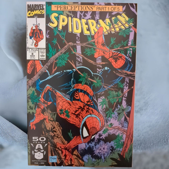 SPIDER-MAN #8 DIRECT EDITION 1991