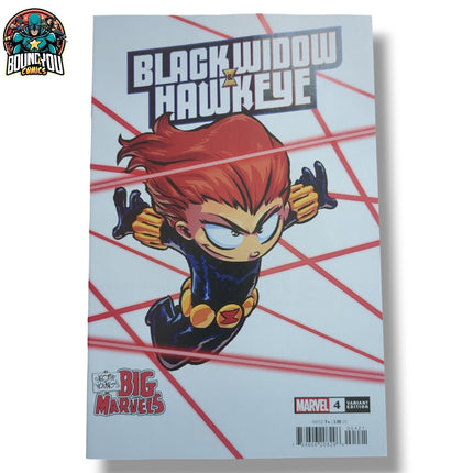 BLACK WIDOW & HAWKEYE #4 - SKOTTIE YOUNG - BIG MARVEL VARIANT (2024)