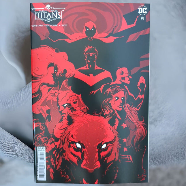KNIGHT TERRORS: TITANS #1 - MIDNIGHT VARIANT 2023