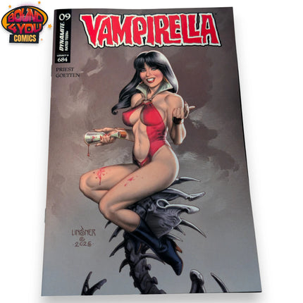 Vampirella #9 - Joseph Michael Linsner Variant (Dynamite 2026)