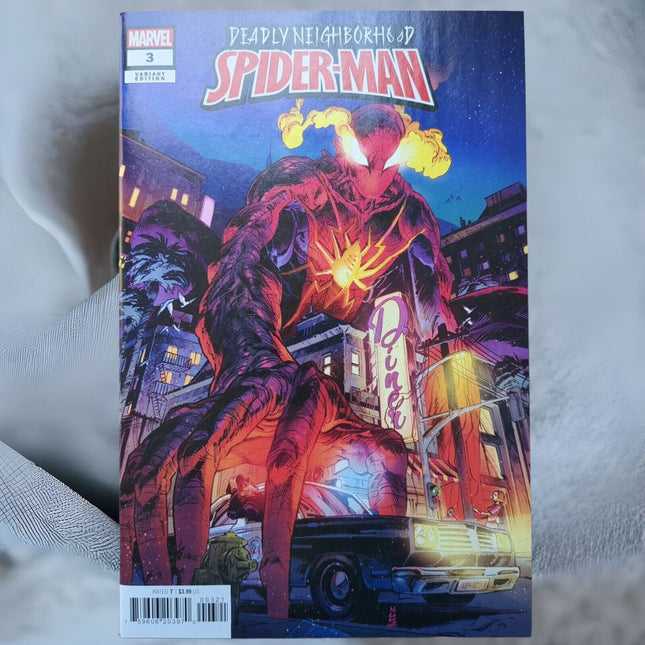 DEADLY NEIGHBORHOOD SPIDER-MAN #3 KLEIN VARIANT