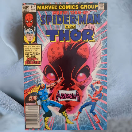 MARVEL TEAM-UP #115 - NEWSSTAND EDITION (1982)