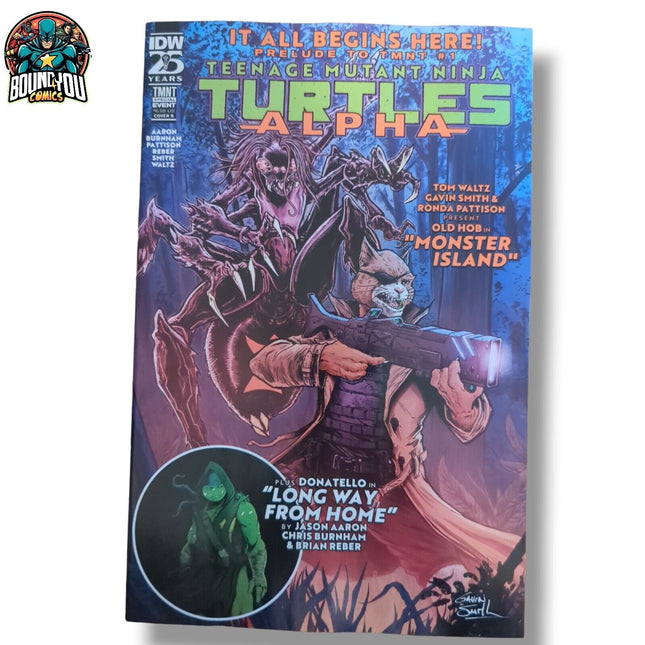 TEENAGE MUTANT NINJA TURTLES: ALPHA #1 - GAVIN SMITH - COVER B (2024)