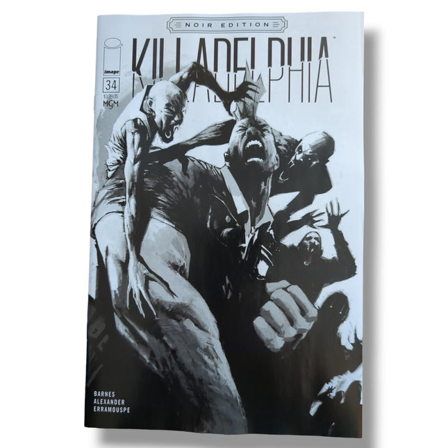 KILLADELPHIA #34 JASON ALEXANDER - B&W NOIR EDITION (2024)