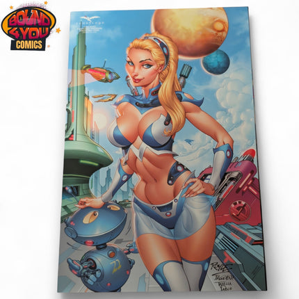 John Royle - 2024 August Spacepunk Collectible Cover - LE 200 (Zenescope)