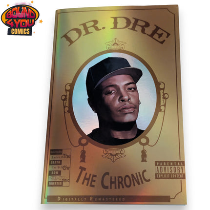 Fame: Dr Dre #1 - 2025 MegaCon The Chronic Homage Gold Foil - LTD 60