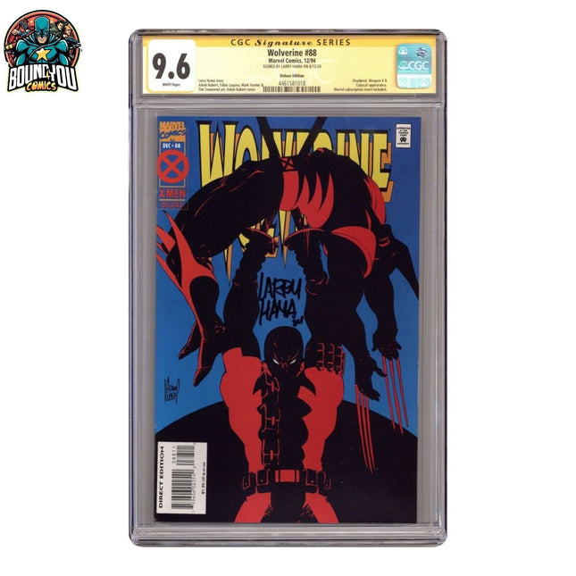 Wolverine #88 (Deluxe Edition) - CGC 9.6 Signature Series Larry Hama