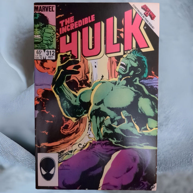 The Incredible Hulk #312 - Direct Edition - 1985 Marvel Comics