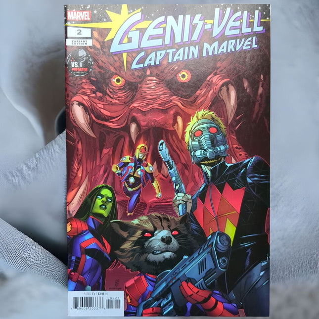 GENIS-VELL: CAPTAIN MARVEL #2 - CHRIS SPROUSE - PREDATOR VARIANT 2022
