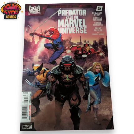 Predator Kills The Marvel Universe #5 -  Leinil Francis Yu Regular (Marvel 2025)