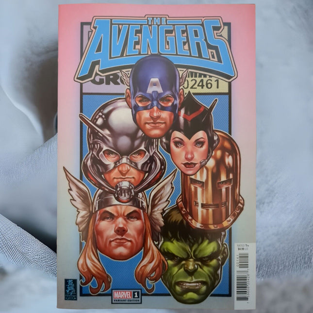 AVENGERS #1 MARK BROOKS CORNER BOX VARIANT