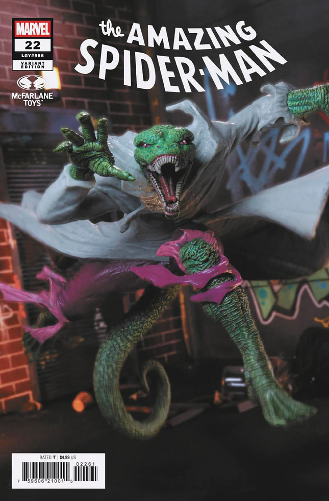 Amazing Spider-Man #22 - MCFARLANE TOYS Variant - Marvel 2026