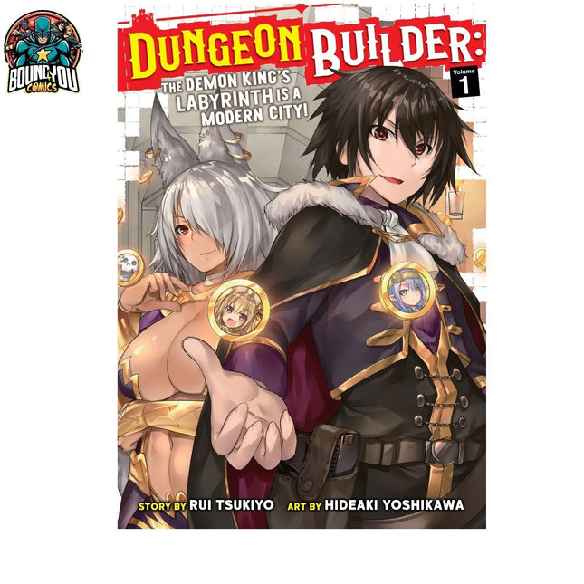 Dungeon Builder: The Demon King's Labyrinth is a Modern City! (Manga) Vol. 1