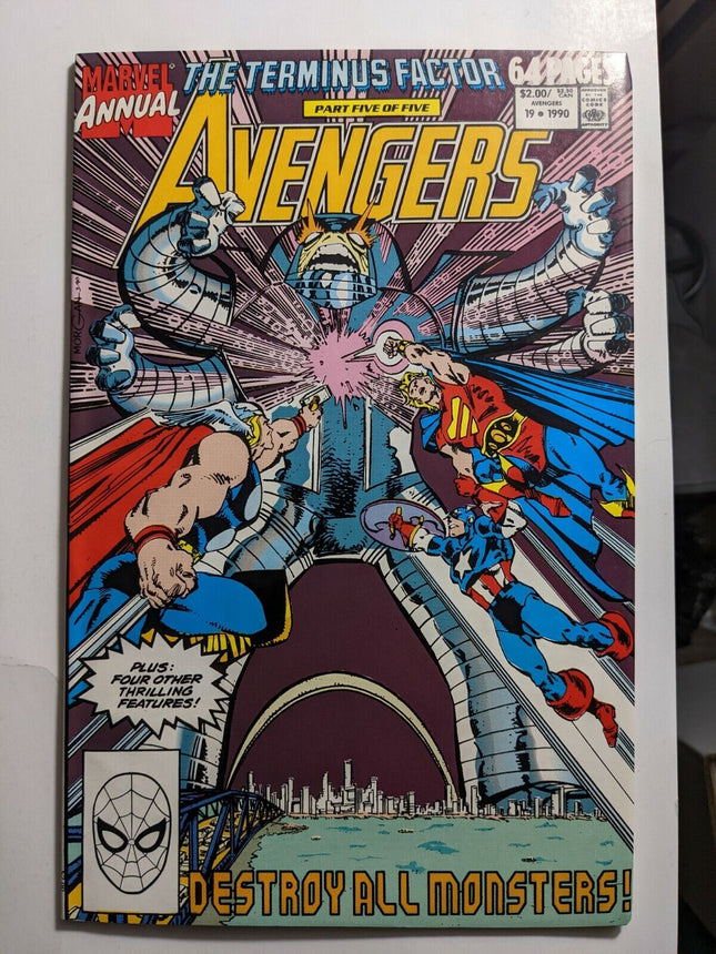 Avengers Annual #19 (1990) “The Terminus Factor” Part-5 (Conclusion) 64-PGS